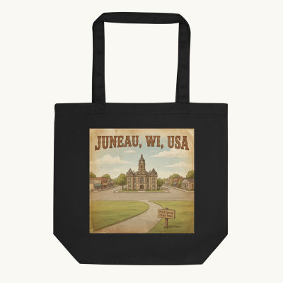 Juneau, WI Tote Bag