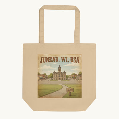 Juneau, WI Tote Bag