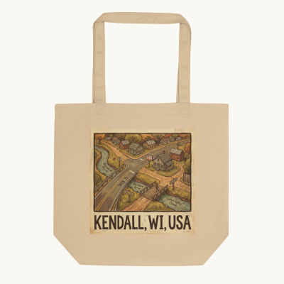Kendall, WI Tote Bag