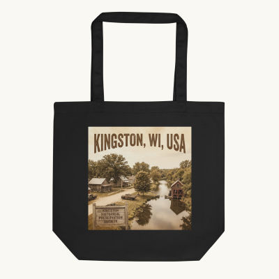 Kingston, WI Tote Bag
