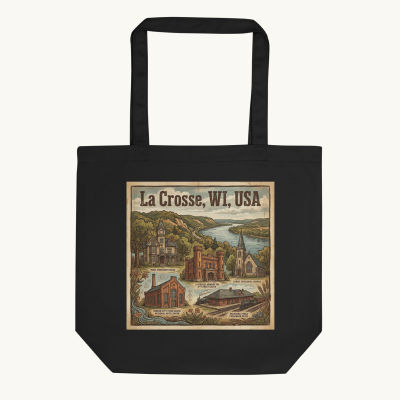 La Crosse, WI Tote Bag