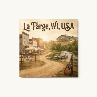 La Farge, WI Metal Print