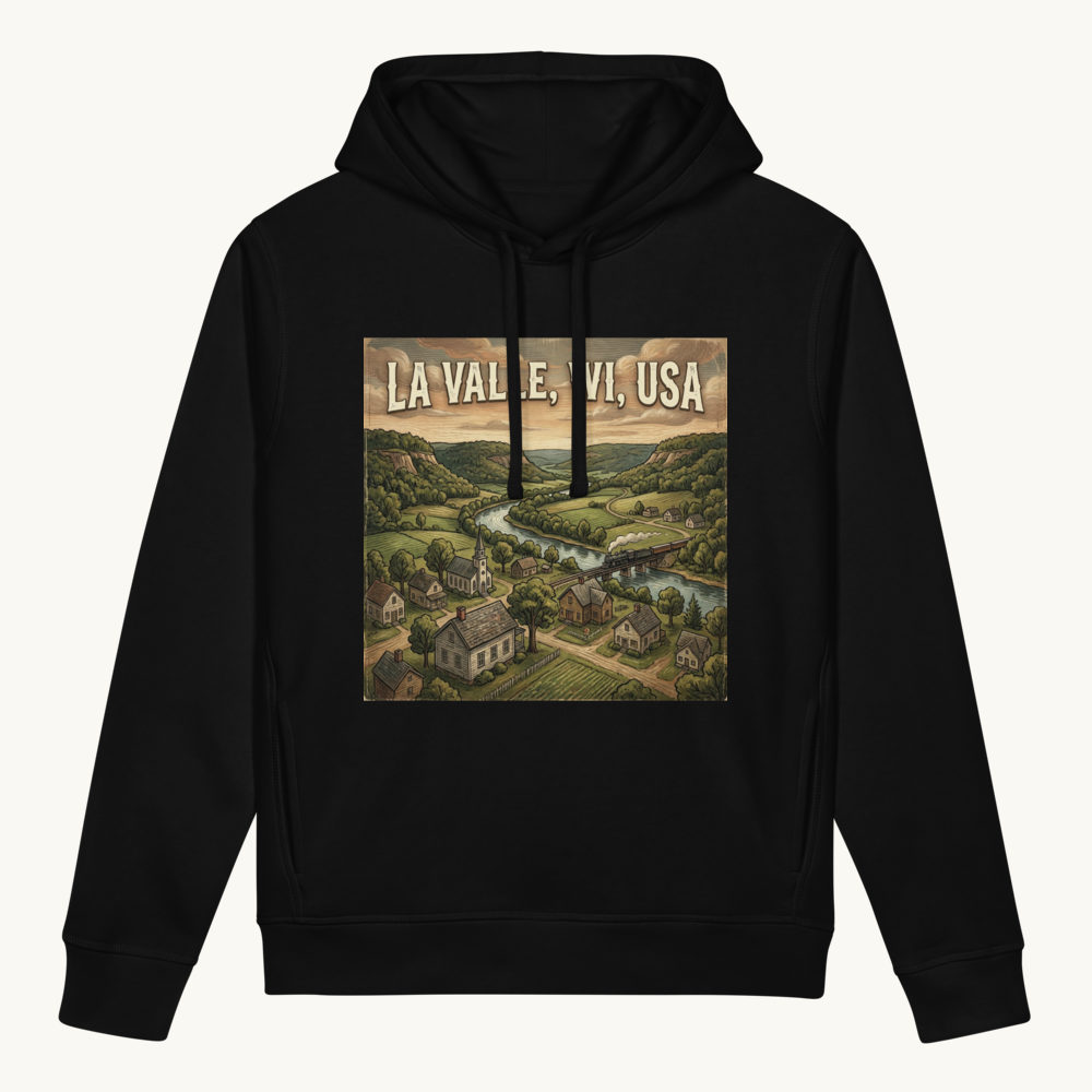 La Valle, WI Hoodie