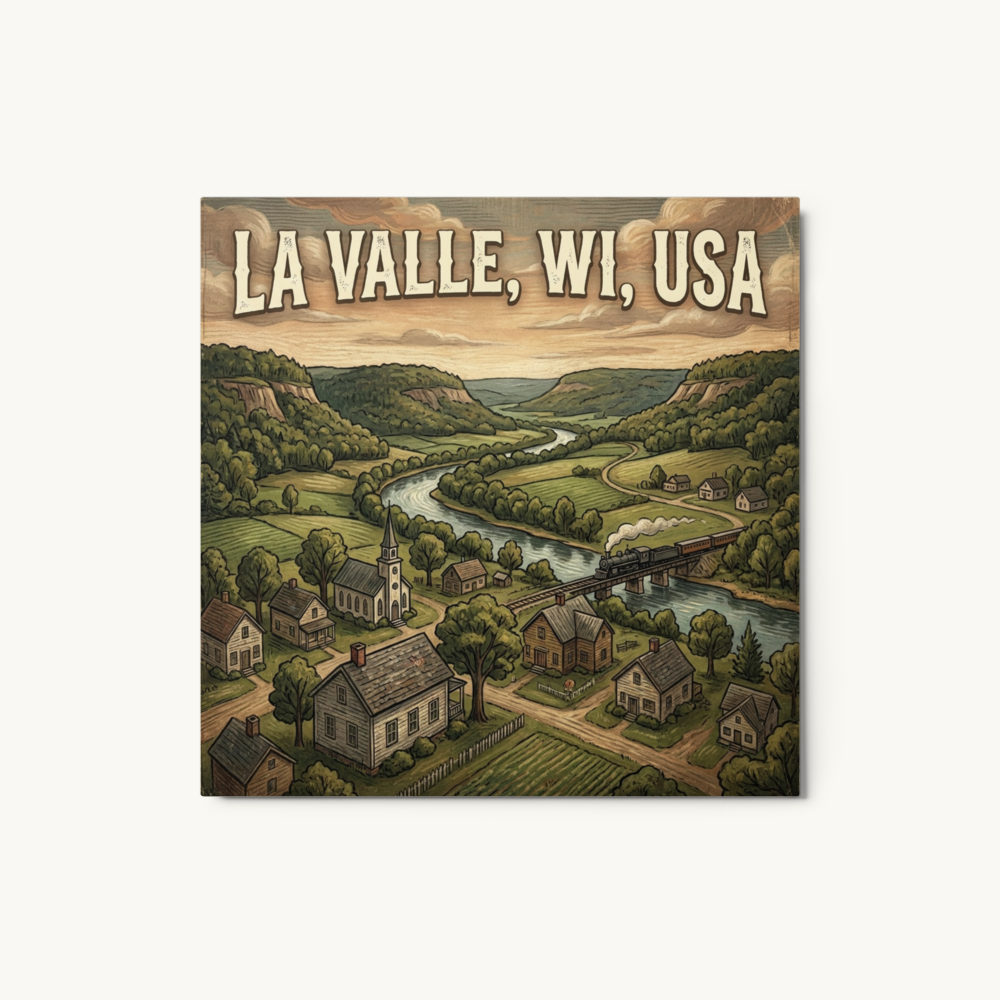 La Valle, WI Metal Print