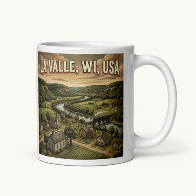 La Valle, WI Coffee Mug