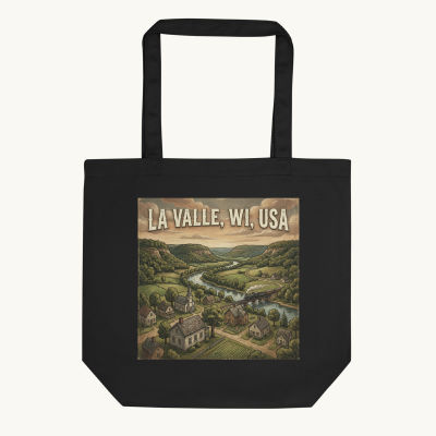 La Valle, WI Tote Bag