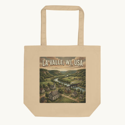 La Valle, WI Tote Bag