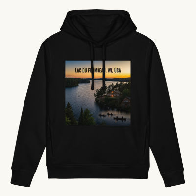 Lac du Flambeau, WI Hoodie