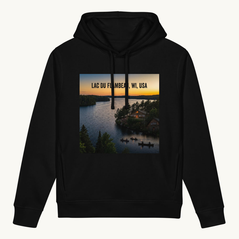 Lac du Flambeau, WI Hoodie