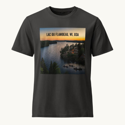 Lac du Flambeau, WI Vintage Tee