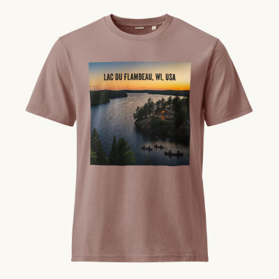 Lac du Flambeau, WI Vintage Tee