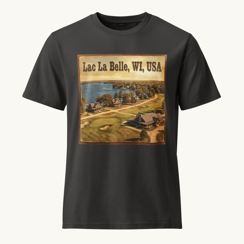 Lac La Belle, WI Vintage Tee