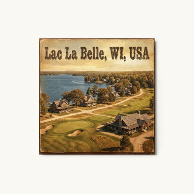 Lac La Belle, WI Metal Print