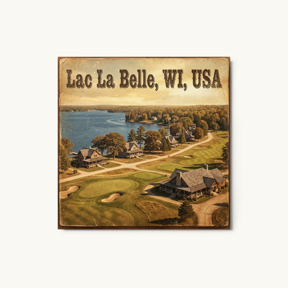 Lac La Belle, WI Metal Print