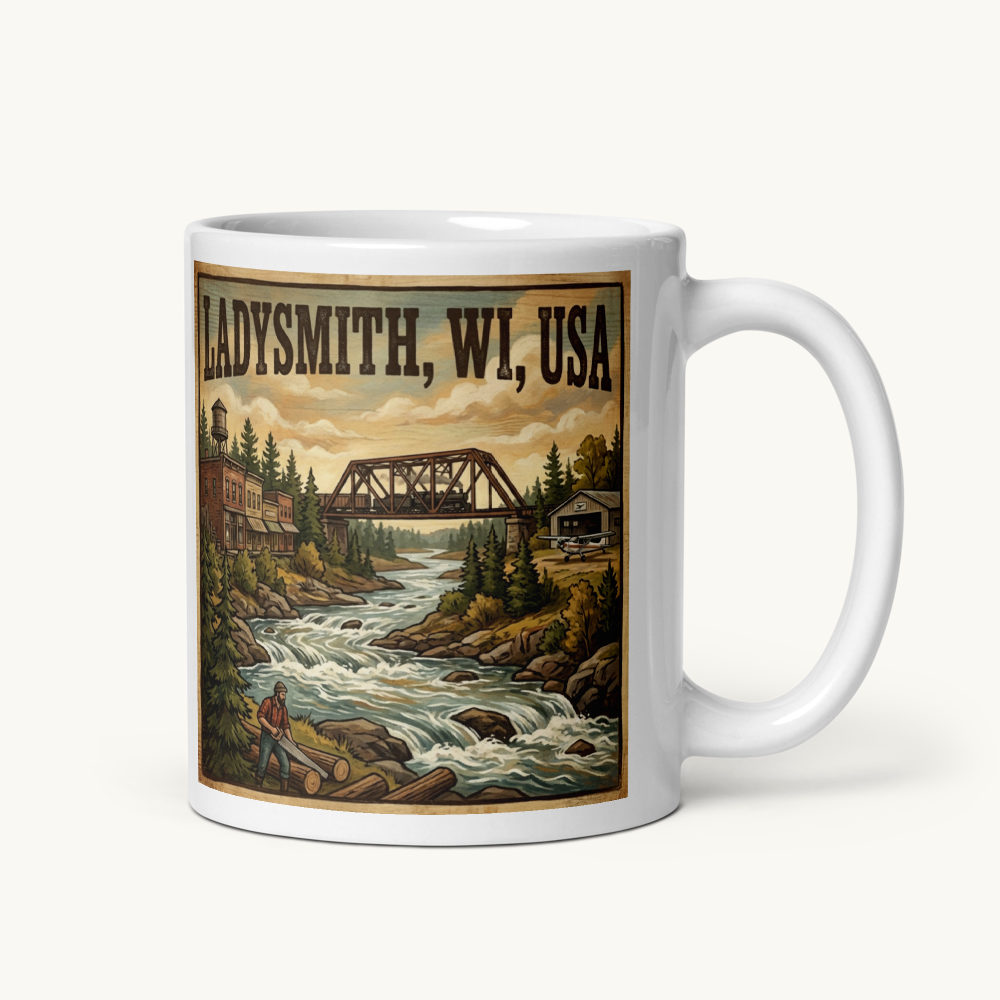 Ladysmith, WI Coffee Mug