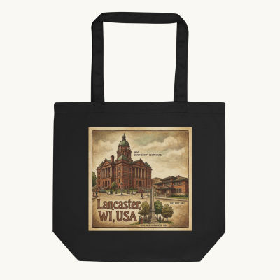 Lancaster, WI Tote Bag
