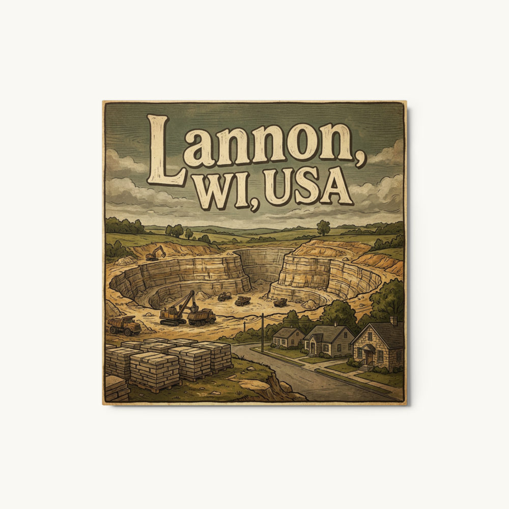 Lannon, WI Metal Print