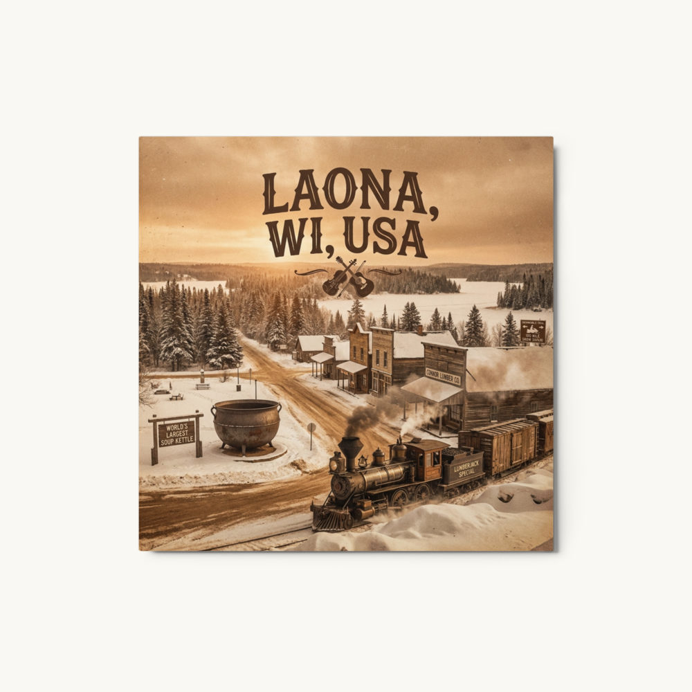 Laona, WI Metal Print