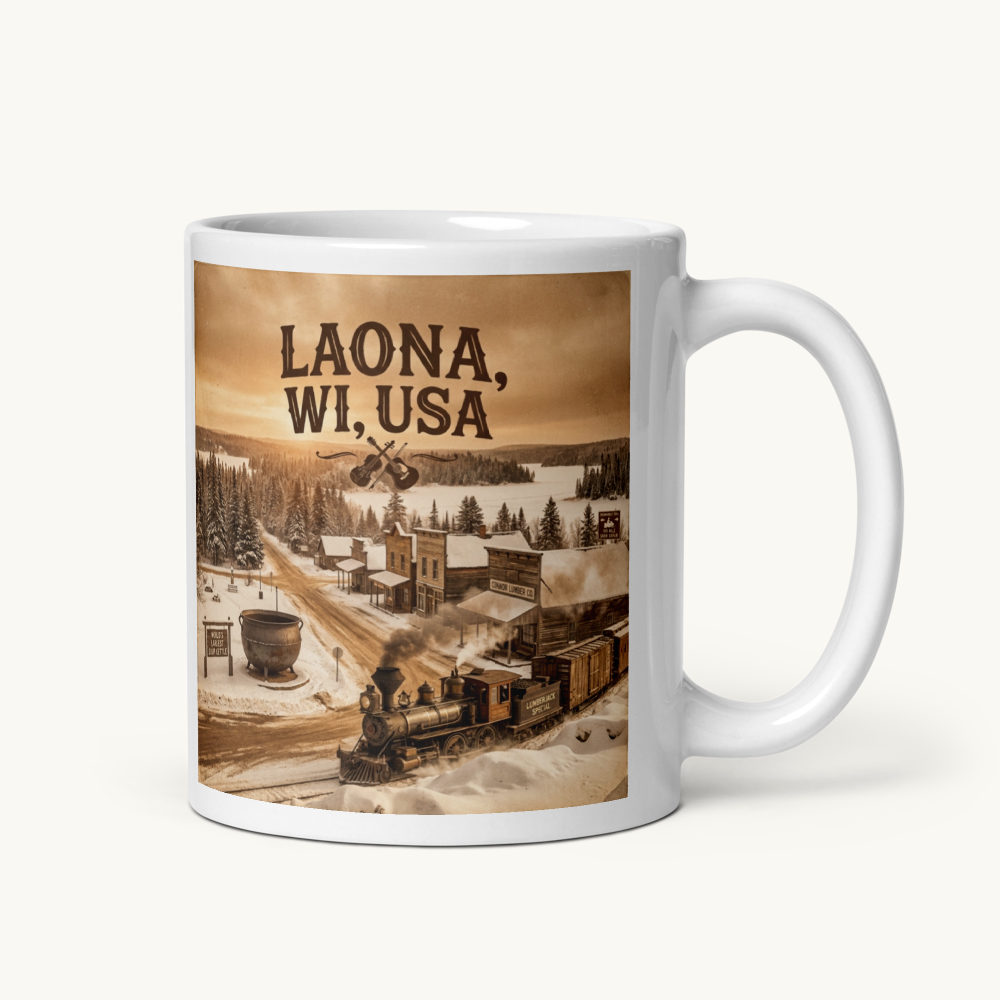 Laona, WI Coffee Mug
