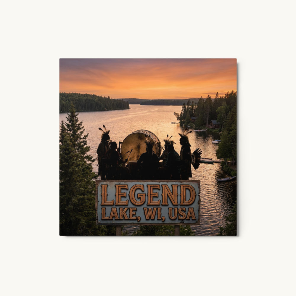Legend Lake, WI Metal Print