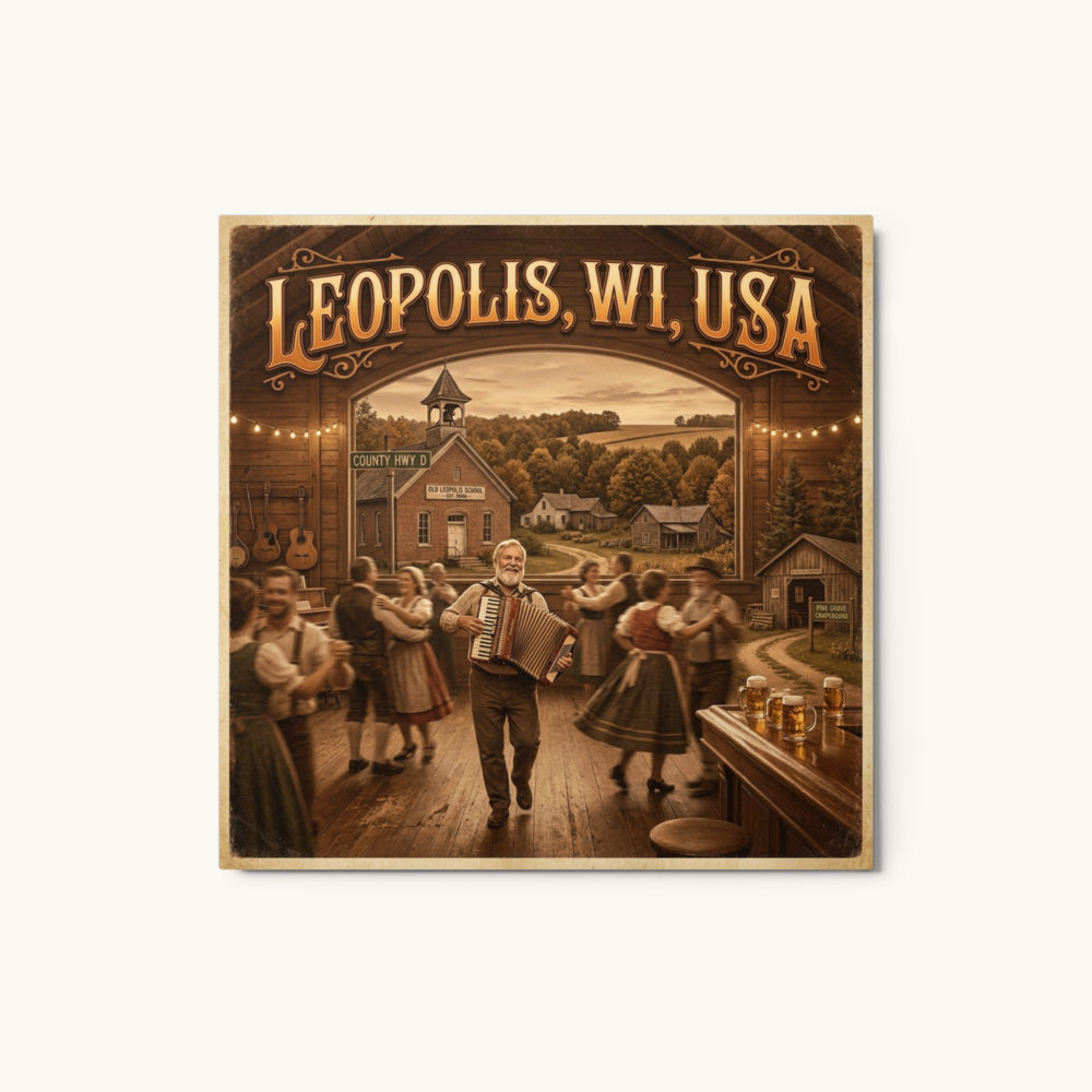 Leopolis, WI Metal Print