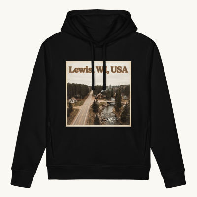 Lewis, WI Hoodie