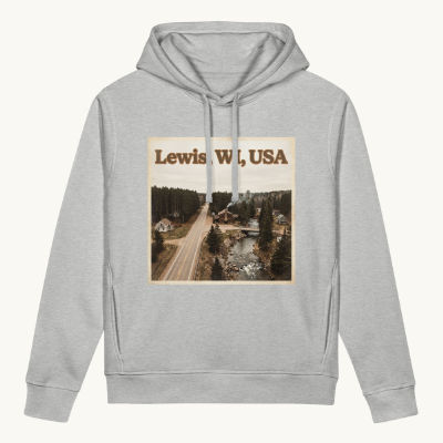 Lewis, WI Hoodie