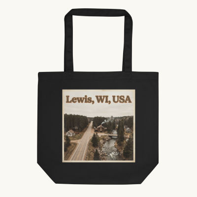 Lewis, WI Tote Bag