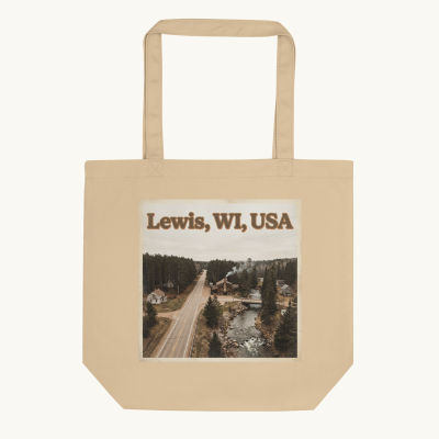 Lewis, WI Tote Bag