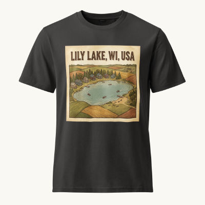 Lily Lake, WI Vintage Tee