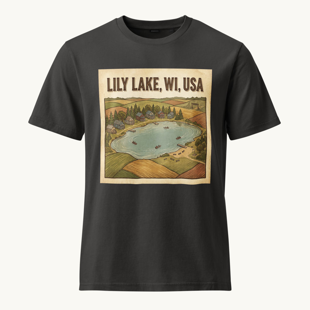 Lily Lake, WI Vintage Tee