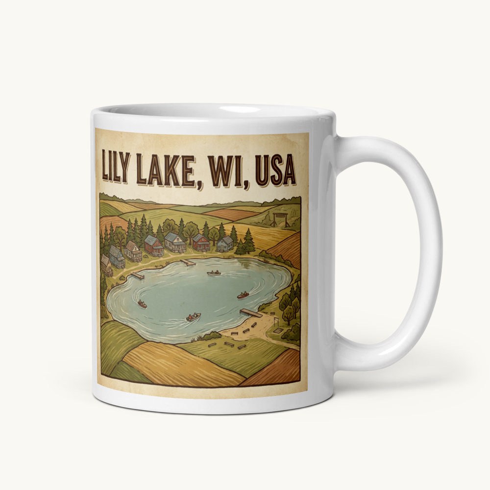 Lily Lake, WI Coffee Mug