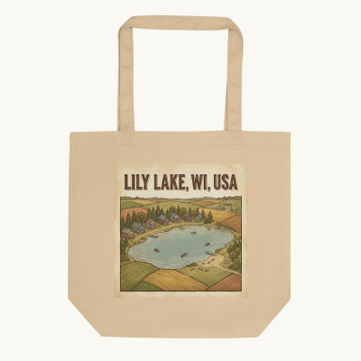 Lily Lake, WI Tote Bag