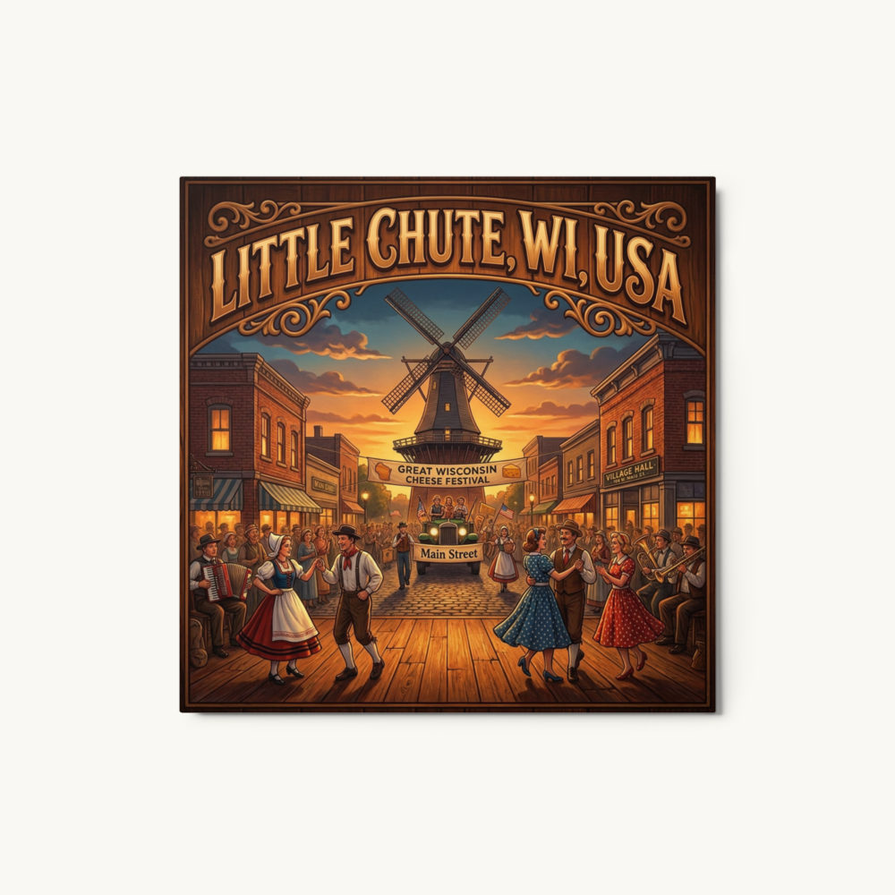 Little Chute, WI Metal Print