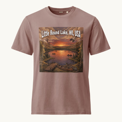 Little Round Lake, WI Vintage Tee