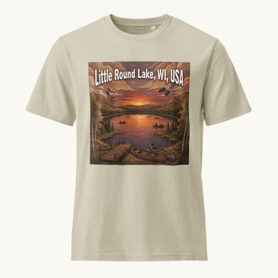Little Round Lake, WI Vintage Tee