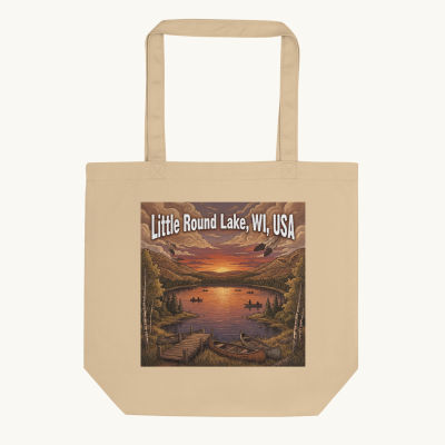 Little Round Lake, WI Tote Bag