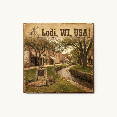 Lodi, WI Metal Print