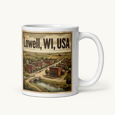 Lowell, WI Coffee Mug