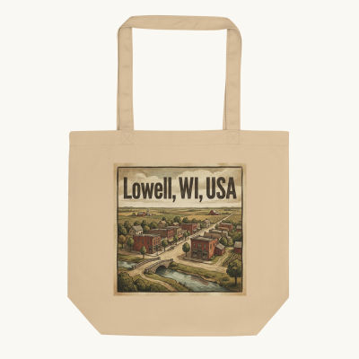 Lowell, WI Tote Bag