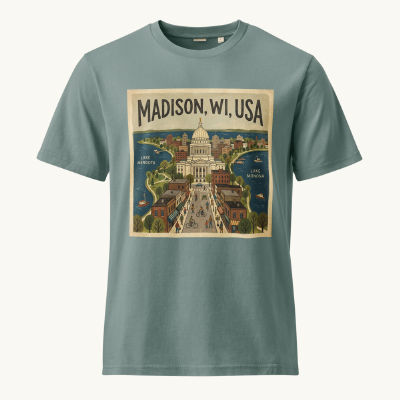 Madison, WI Vintage Tee