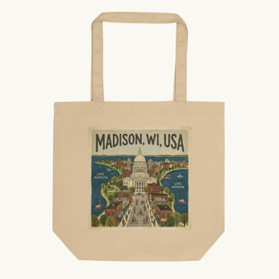 Madison, WI Tote Bag