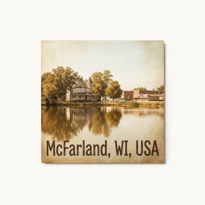 McFarland, WI Metal Print