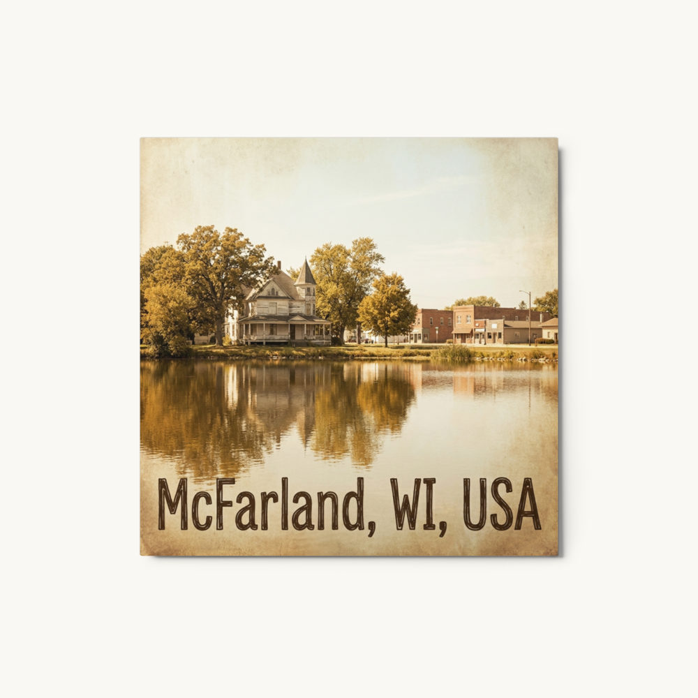 McFarland, WI Metal Print