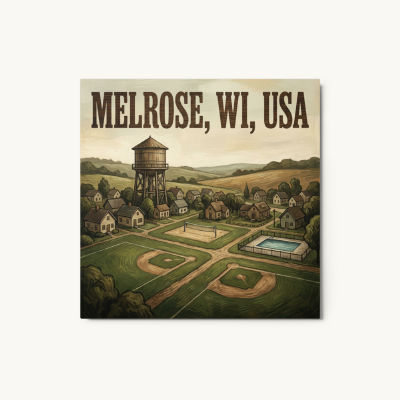 Melrose, WI Metal Print