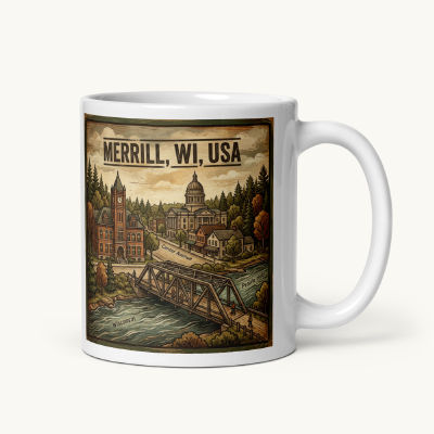 Merrill, WI Coffee Mug