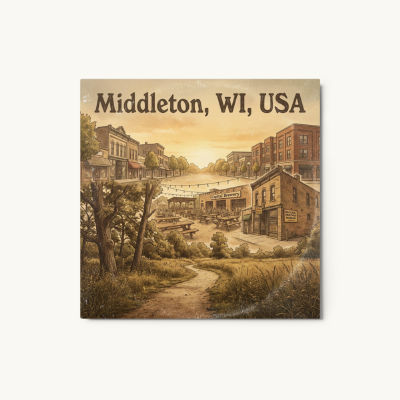 Middleton, WI Metal Print