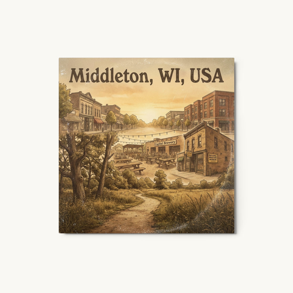 Middleton, WI Metal Print