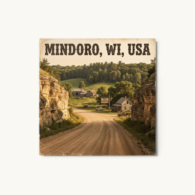 Mindoro, WI Metal Print