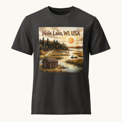 Mole Lake, WI Vintage Tee